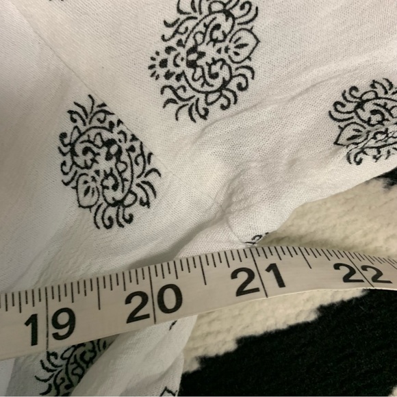 eShatki Wayward Fancies Plus Size Tile Print Ruched Maxi Dress Size 22W - Picture 7 of 16